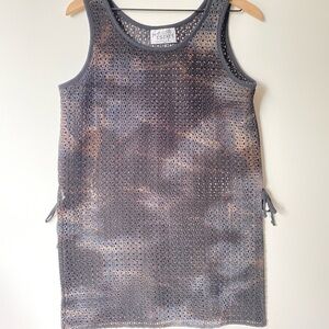 21st Escape Crochet swim cover-up, Size S